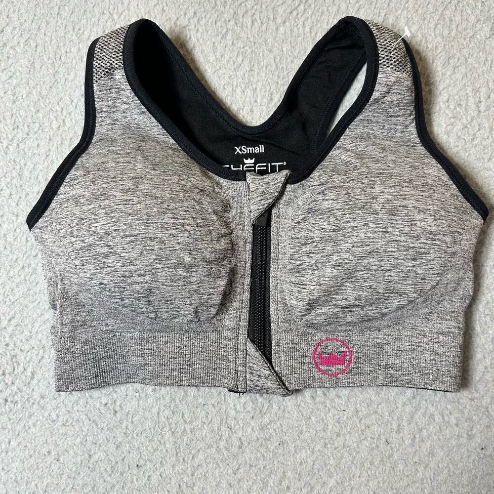 SHEFIT Perfect Lounge Bra Womens‎ XS Gray Low Imapct Everyday Comfortable NEW